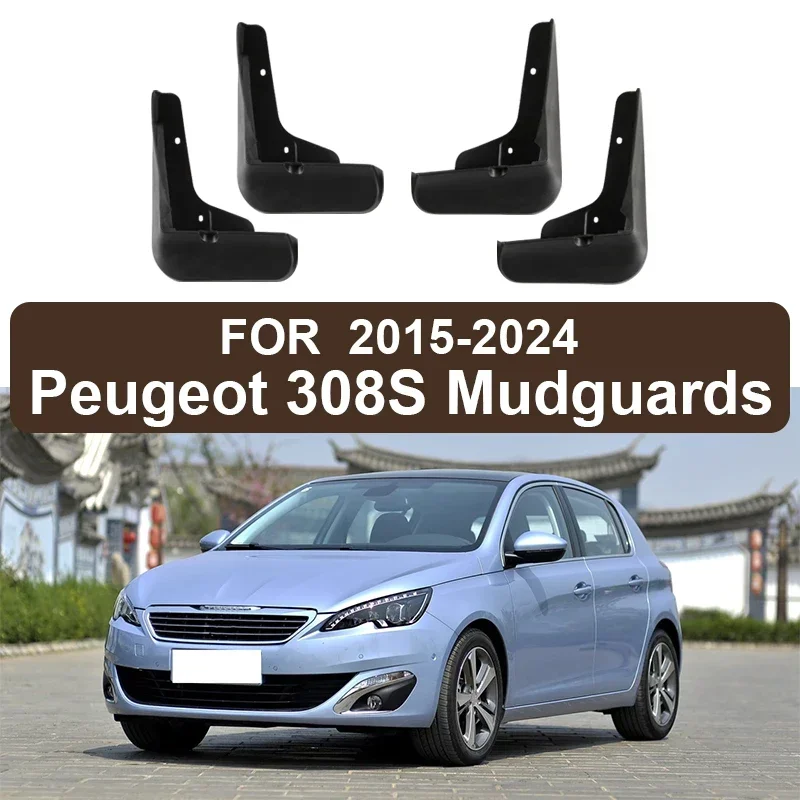 

Soft Mud For Peugeot 206 301 308 2004-2024 Accessories TPE Mudguards Original Design Fender Anti-Snow Anti-Sand Guard Protector