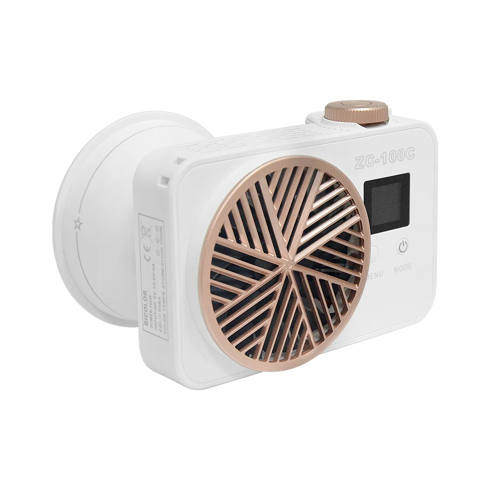 

COB Mini Lighting Unit 100W RGB Color Light 2700k-7500k Light Weight And Portable Suitable For Indoor And Outdoor PhotographyTop