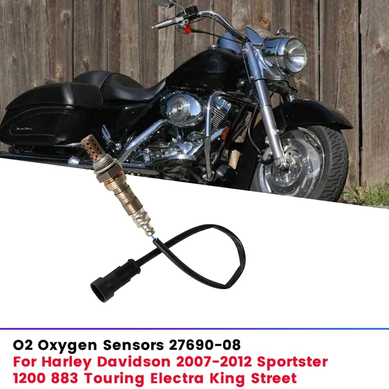 

Motorcycle O2 Oxygen Sensors 27690-08 For Davidson 2007-2012 Sportster 1200 883 Touring Electra King Street Replacement