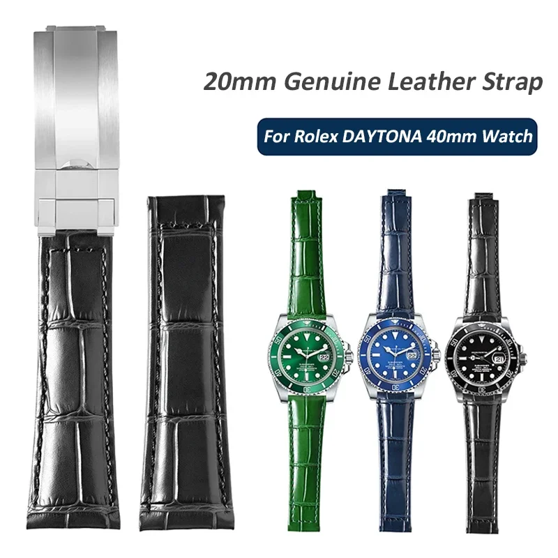 Strap For Rolex Bla… - image