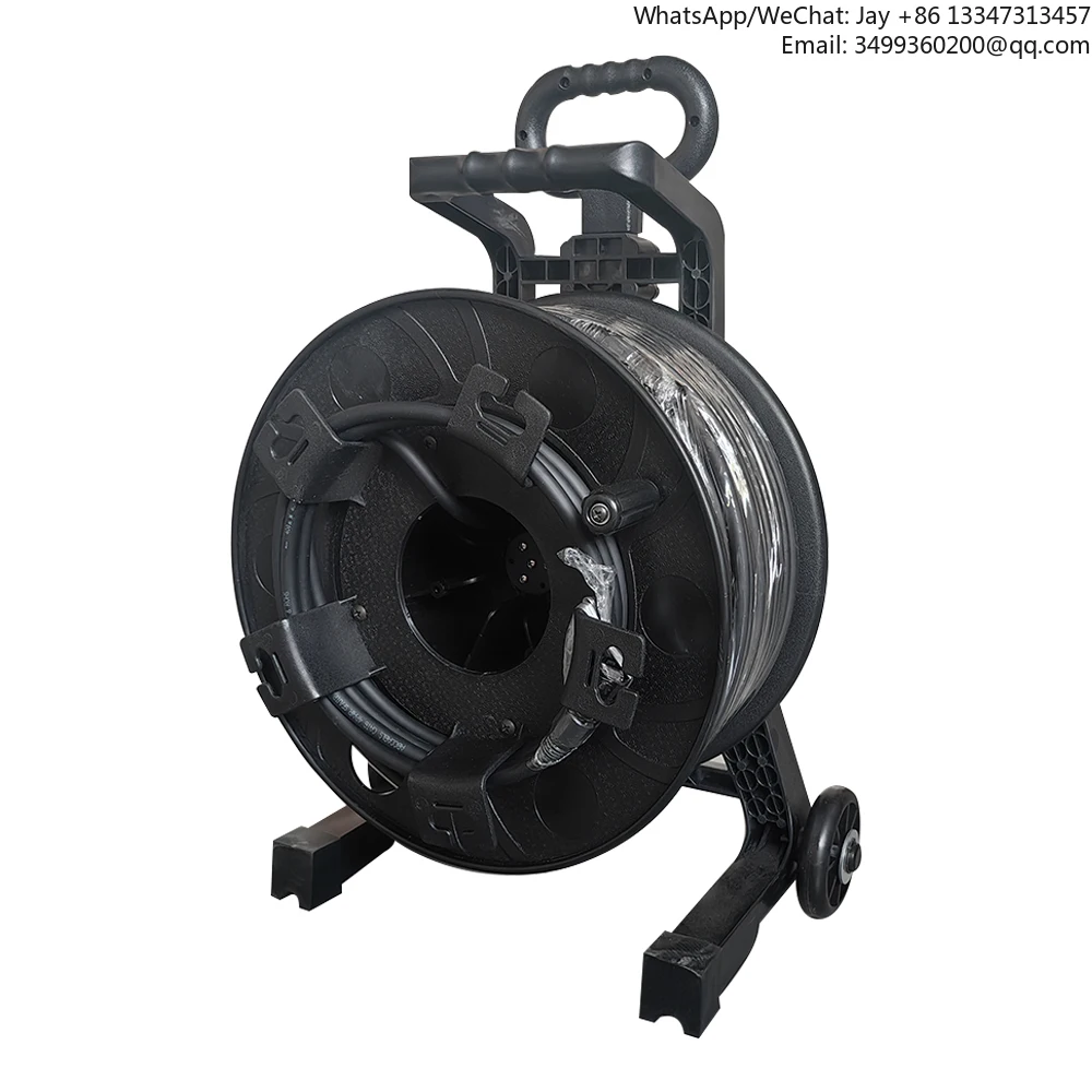 Customized CAT6 Network Cable Spool 80 Meters With Shielding Function Use For Pa Sound System Audio Digital Mixer And Stagebox