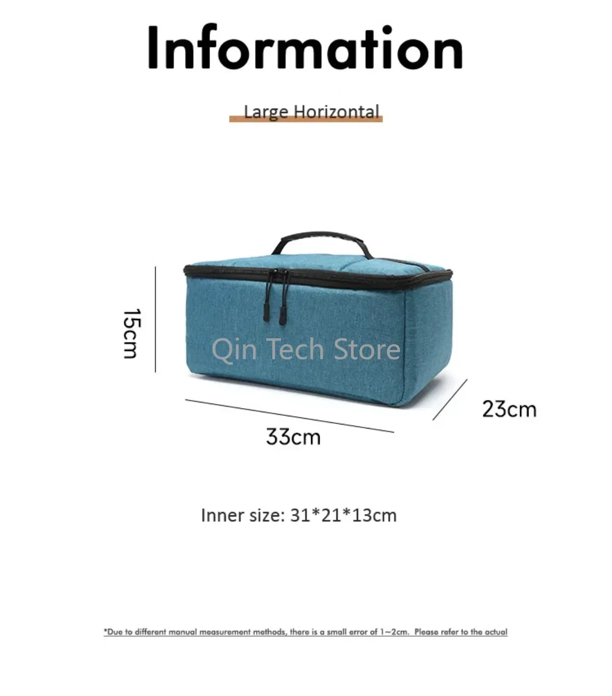 Tas kamera tahan air sisip Organizer fotografi pembagi partisi kotak penyimpanan cocok Canon Nikon Sony DSLR lensa tas ransel