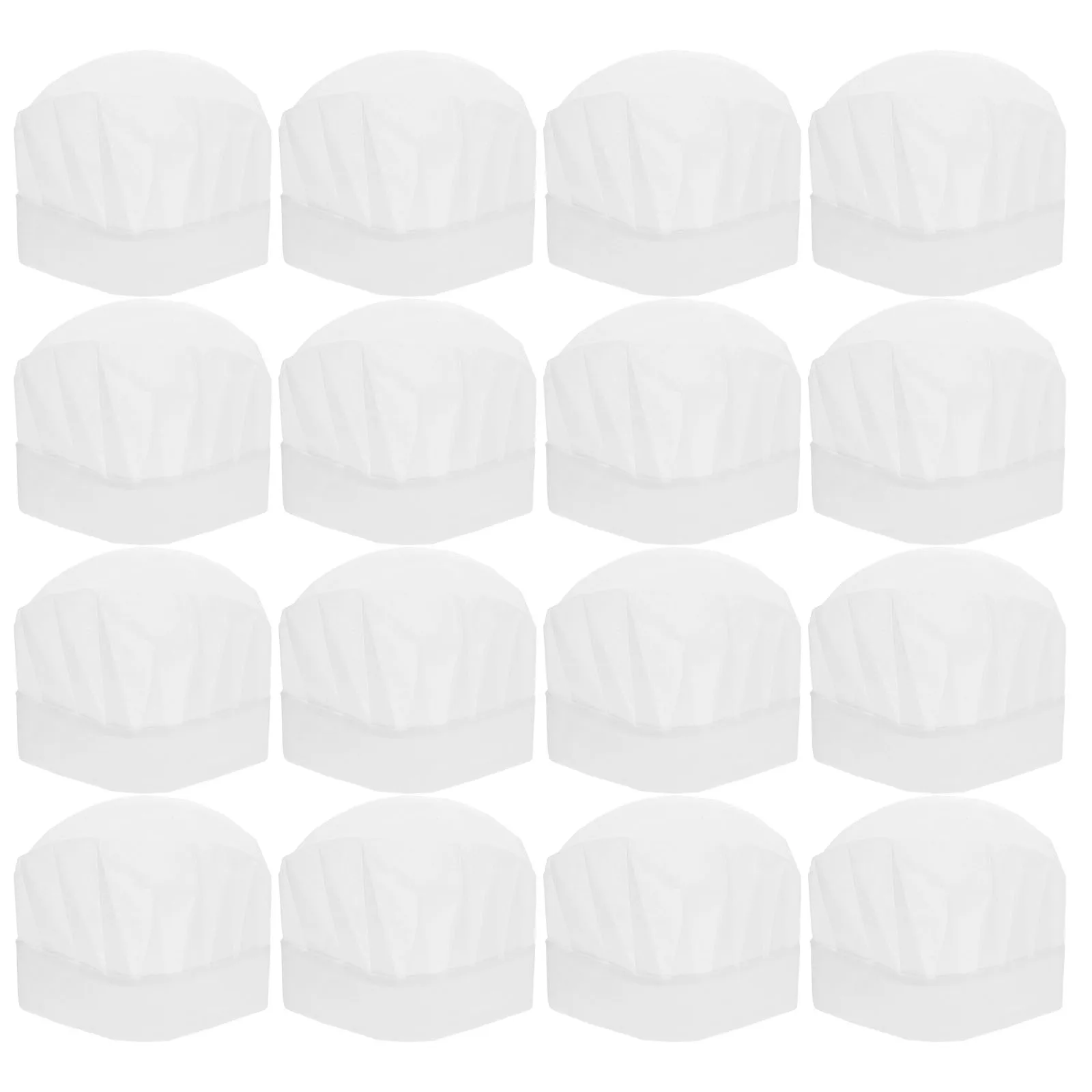 子供用使い捨てシェフハット,フードケータリング,調理用キャップ,レストラン,キッチンヘッドギア,ベーキング,コスチューム,子供用ドレス,20個