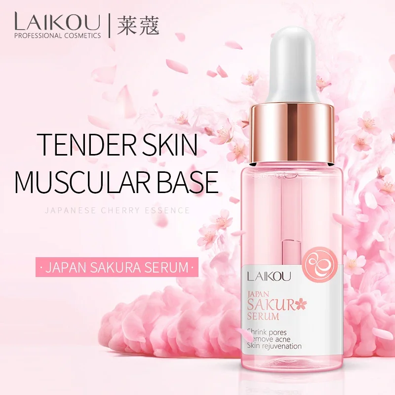 LAIKOU Makeup Base Moisturizing Essence 24k Gold Elixir Oil Control Professional Matte Serum Series Brand Foundation Primer 1pcs