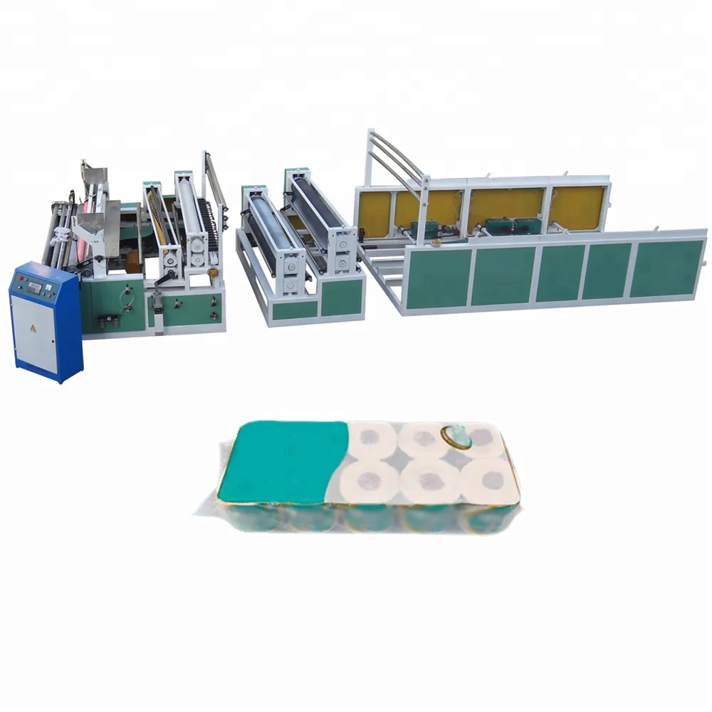 Customized Entry Level Toilet Paper Making Machine Automatic Rewinding Machine for Recycled Paper