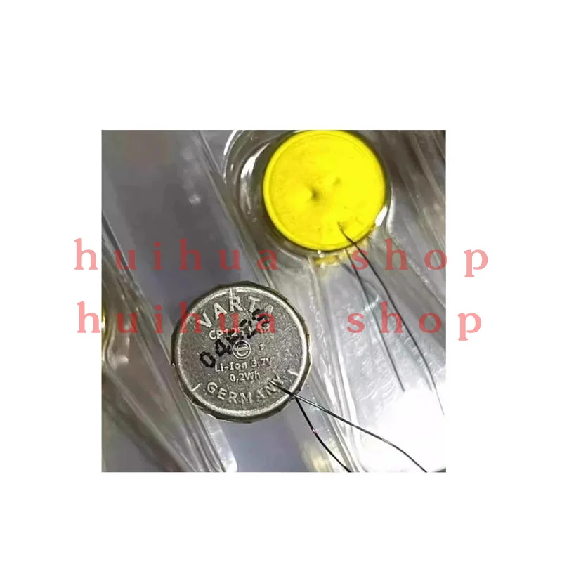 Para 2 pçs/lote CP1254 A3 com Fio 3.7V Capacitor de Bateria Recarregável