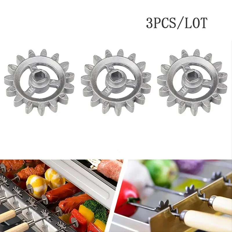 

3pcs/Lot BBQ Grill Frame Gear Automatic Rotating Barbecue Grill Accessories 5V Pluggable Power Bank Motor Motor Gear