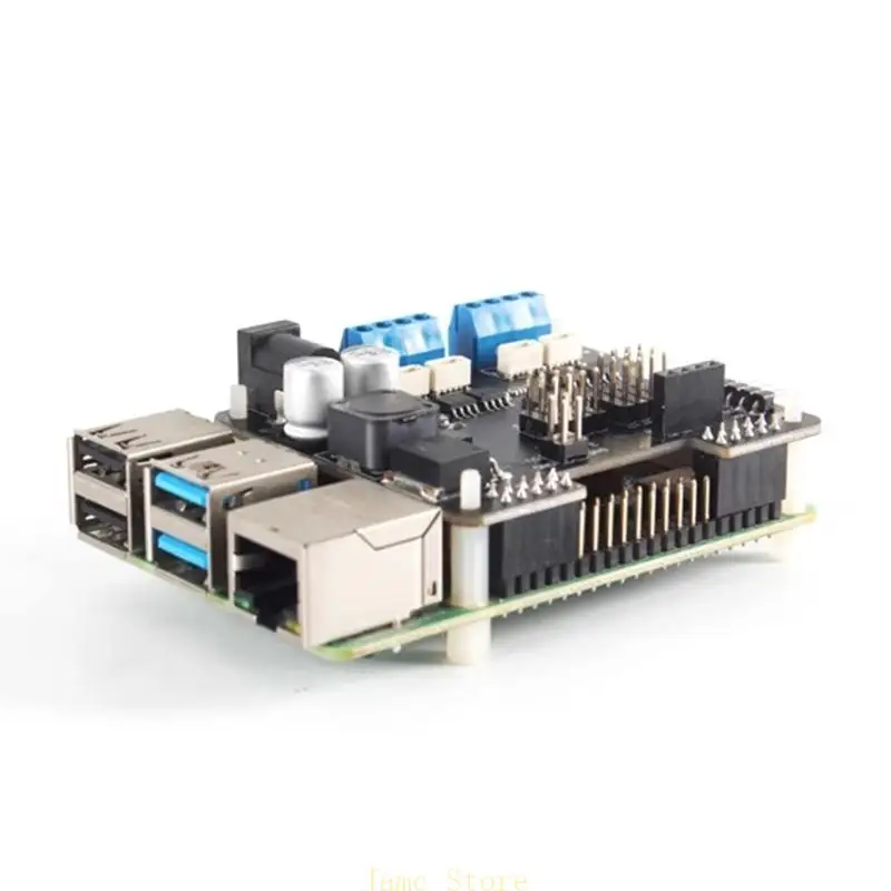 

LX0B Плата двигателя Forraspberry 4b/3b+ с дистанционным управлением Wi -Fi