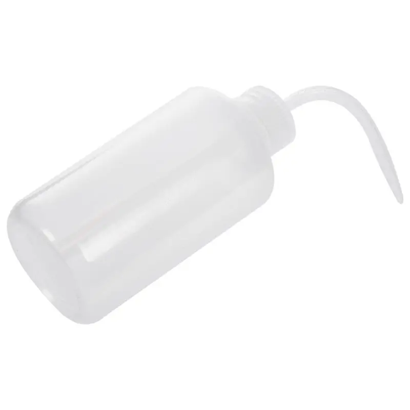 500ml 90 Degree Angle Tip Oil Liquid Holder Squeeze Bottle Clear White