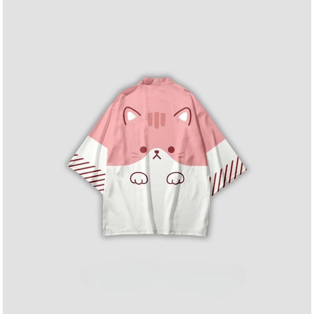 كيمونو ملابس خارجية كاجوال بطباعة كاملة #2