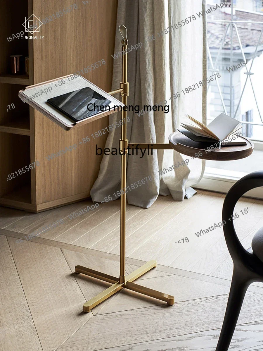 X C support de rangement Mobile italien salon moderne Simple en acier inoxydable haut de gamme réglable Table d'appoint haut de gamme