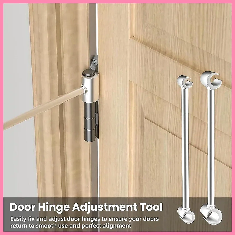 Hinge Gap Repair Wrench 2/1pc 9-24.5mm Adjustable Spanner Door Fixing Tool Labor-Saving Bolt DIY Installation Kit