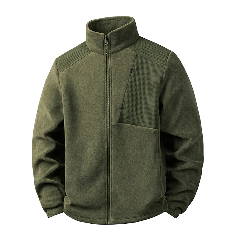 men's-autumn-winter-fleece-jacket-outdoor-mountain-sports-windproof-warm-thickened-velvet-casual-hiking-camping-workwear-coat