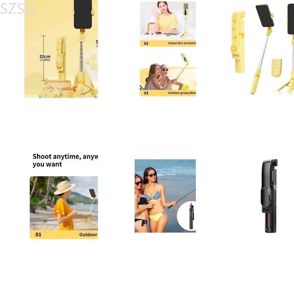 SZSU Selfie Selfie Chân máy Tương thích Tương thích Selfie