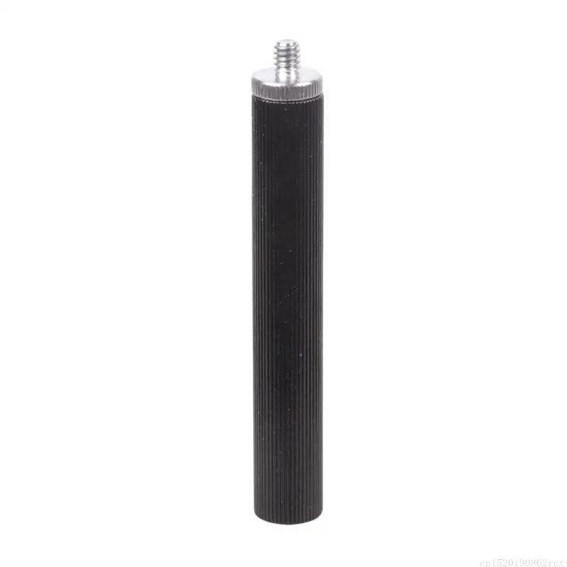 D5BB 6cm Long 15mm Diameter Aluminum Tube Camera Screw Adapter 1/4 20 Thread For Photo Studio Setups