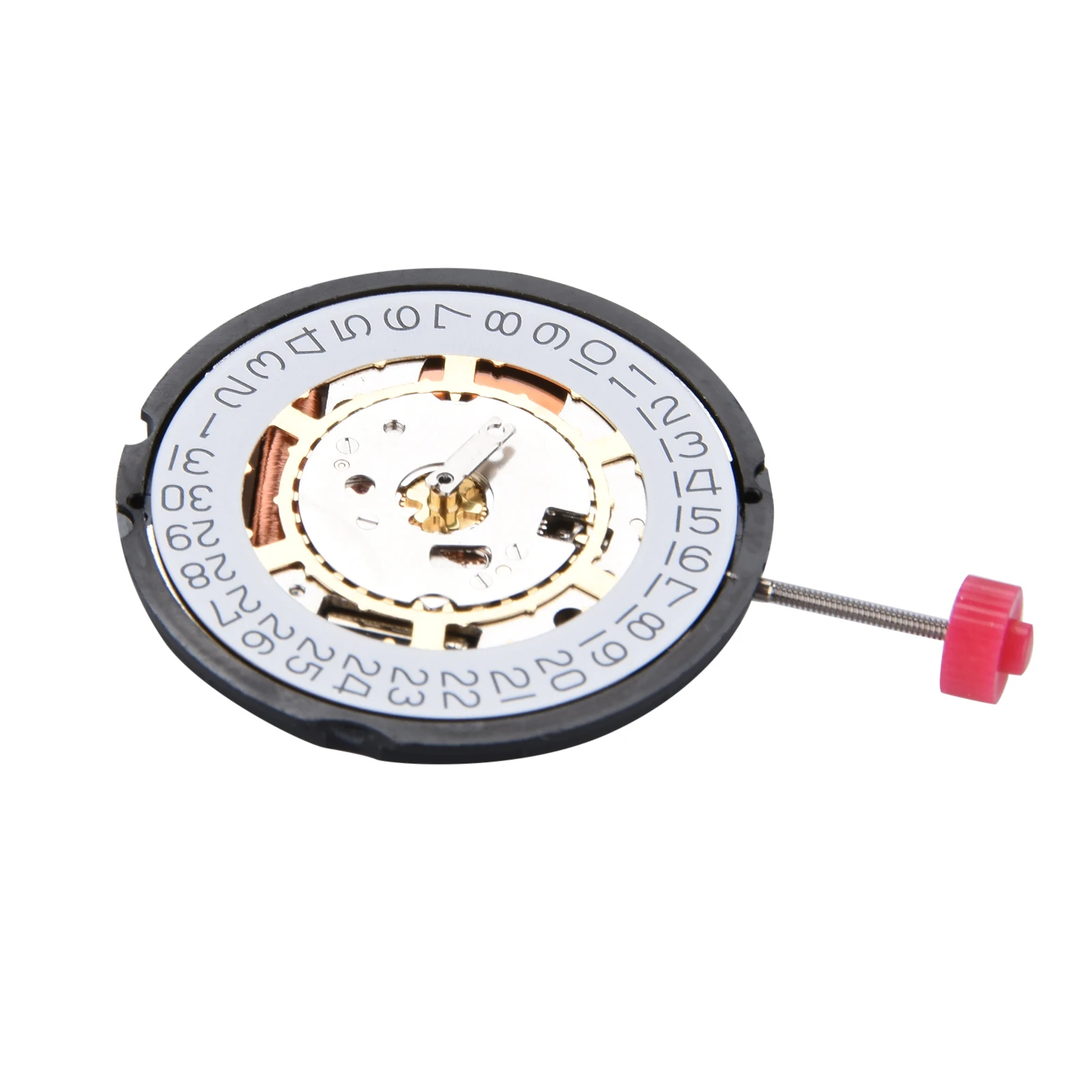 Premium Date @ 3' Quartz 3 Hands Movement With Adjusting Stem & Battery For Ronda 715 Watch Movement Replacement