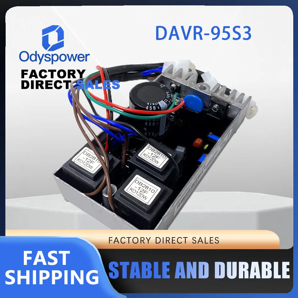 

KI-DAVR-95S3 Регулятор напряжения генератора DAVR 95S3 Дизельный генератор AVR KI DAVR 95S3 Трехфазный