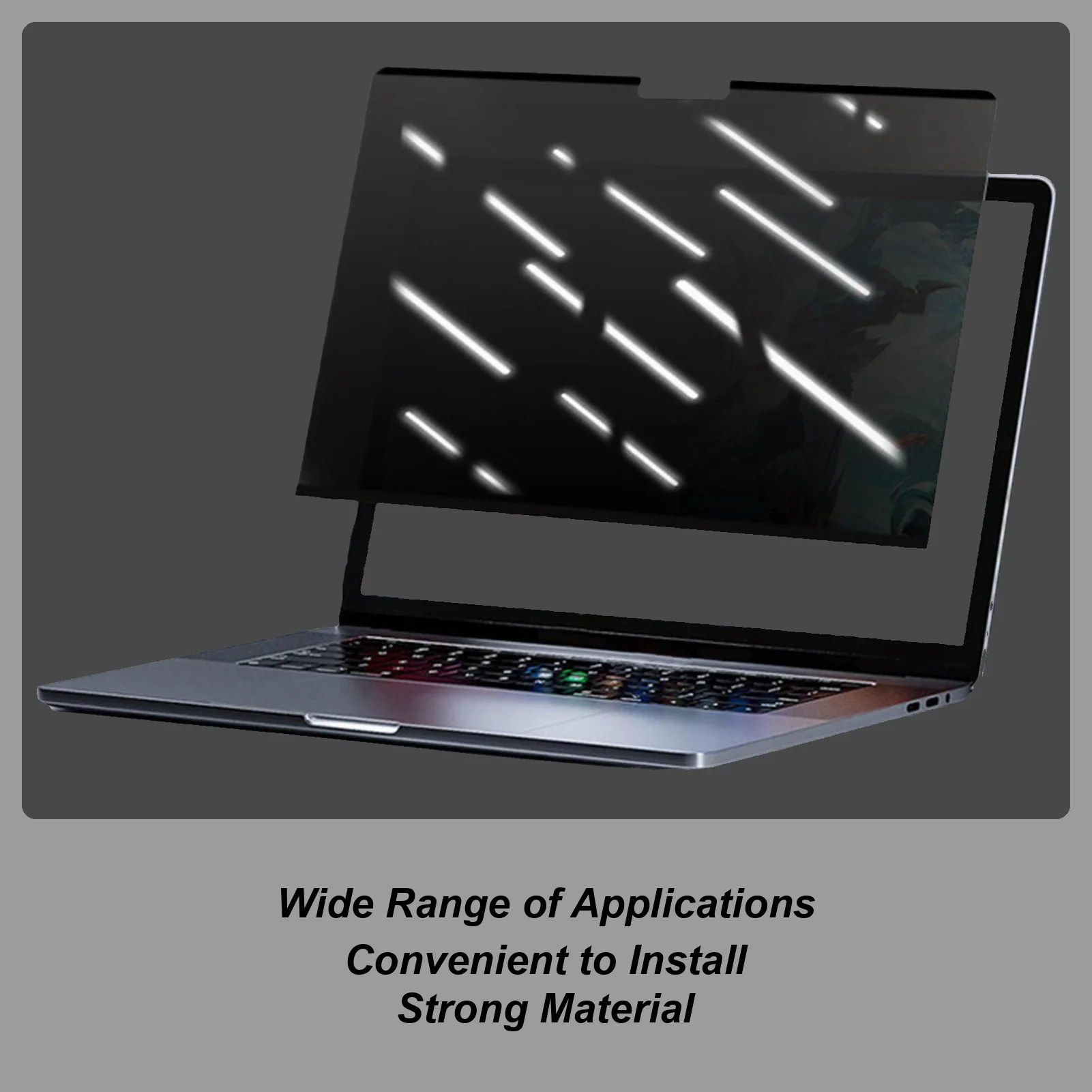 

Экран конфиденциальности для ноутбука, съемный антибликовый фильтр для экрана, магнитная защитная пленка для конфиденциальности, защита от подглядывания экрана