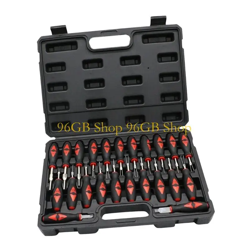 96GB 23Pcs Auto Electrical Pin Removal Tool Set For Car Connector Electrical Terminal