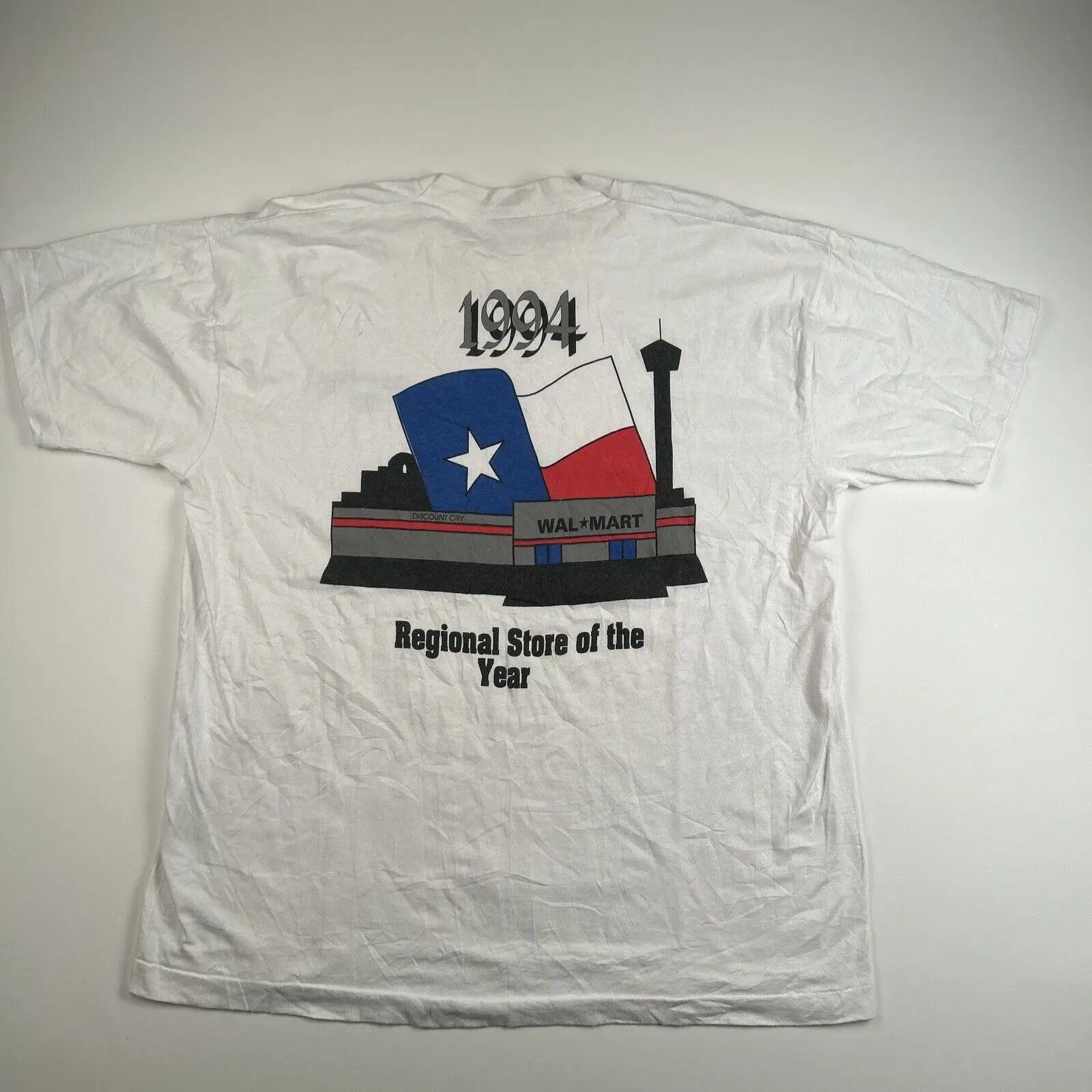 Vintage 1994 Walmart San Antonio Store T Shirt Size Xl