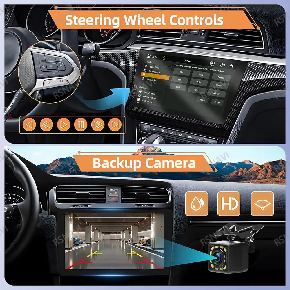 راديو سيارة أندرويد 15 لسيارة تويوتا RAV4 2 CA20 CA20W XA20 2000 - 2003 مشغل فيدو BT QLED Autoradio 2DIN وحدة رأس ستيريو DVD DSP