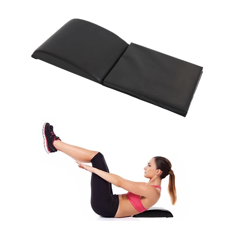 Almohadilla abdominal de doble pliegue, almohadilla de ejercicio Abs, Protección trasera, Crunch, entrenamiento de cintura, cuerpo