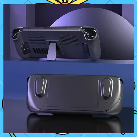 For Steam Deck Removable Protective Case Detachable Full Cover Shell With Bracket For Enhanced Gaming Experience-[A51I]