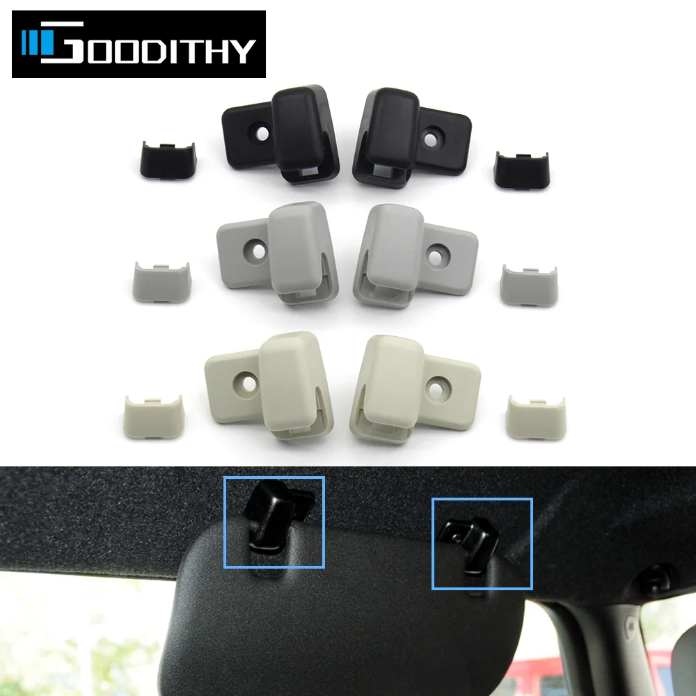 

Car Sun Visor Fixed Clip Buckle Retainer Hook Bracket Makeup Mirror For BMW MINI R55 R56 2006-2013 51162753551 51162753585