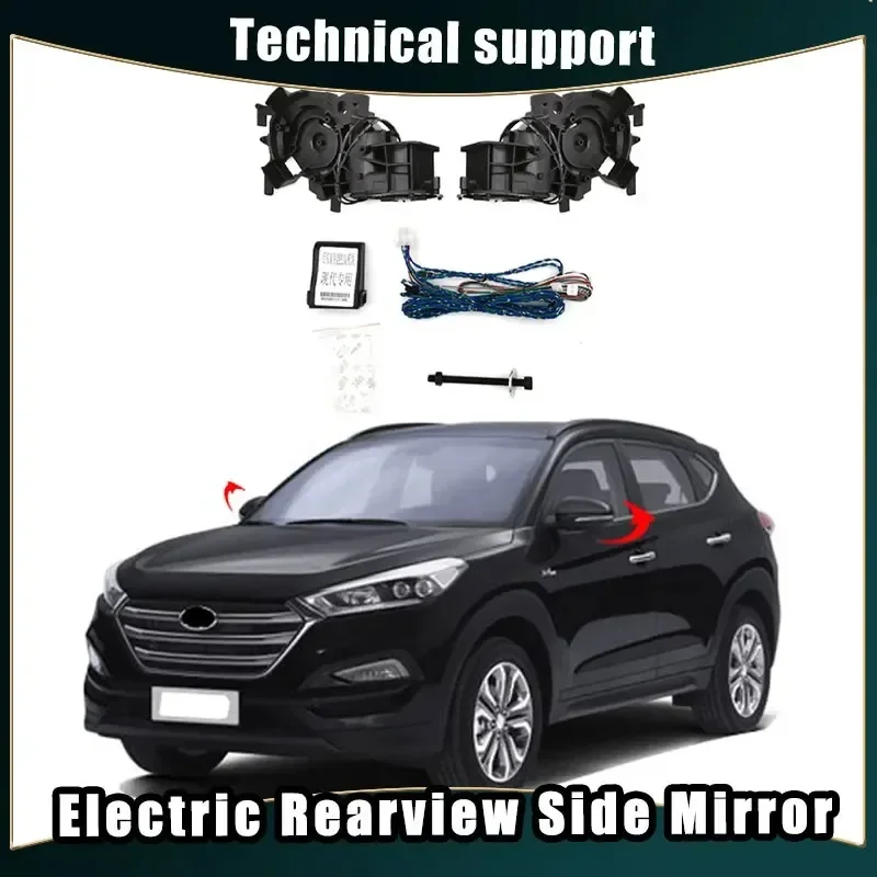 

Electric Rearview Side Mirror for Hyundai Tucson Auto Intelligent Automatic Folding System Kit Module Car Mirror Accessories