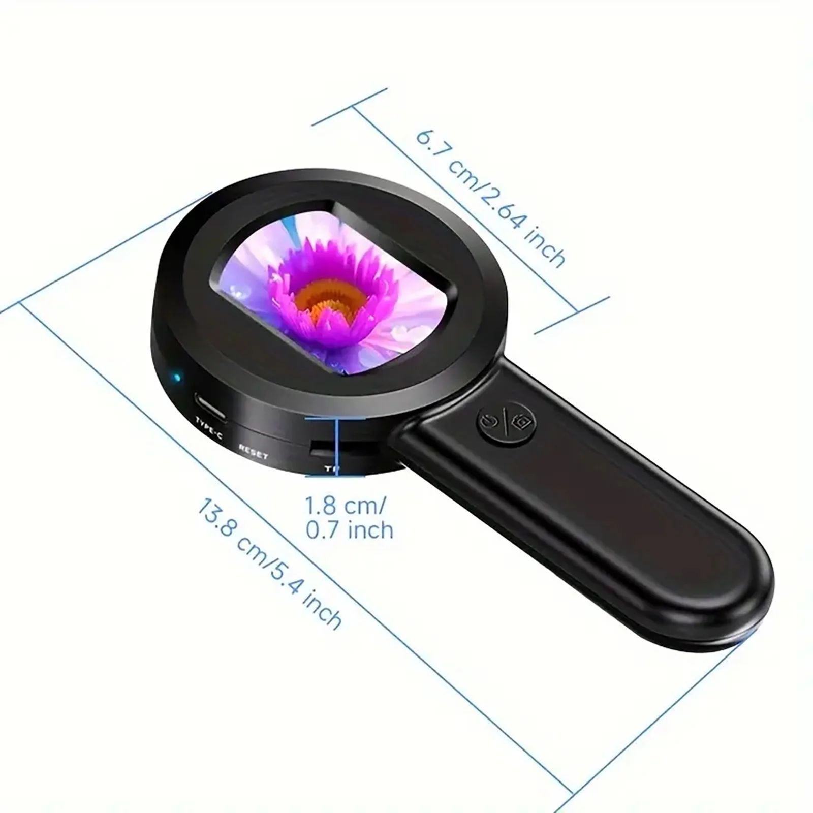 100X Portable Microscope with 2