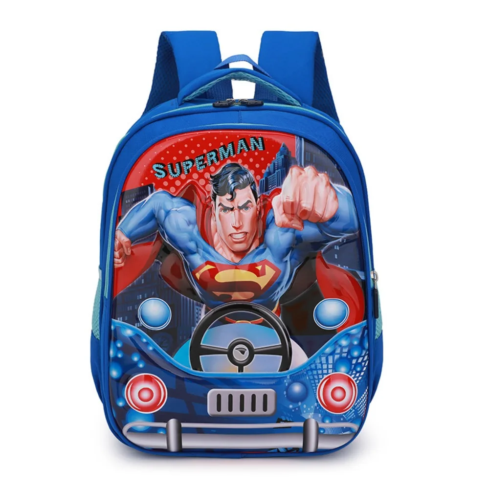 Marvel Iron Man Mochila Escolar, Cartoon Moda Tendência, Reduz o Fardo, Versátil, Leve, Alta Qualidade, Casca Dura, Presente