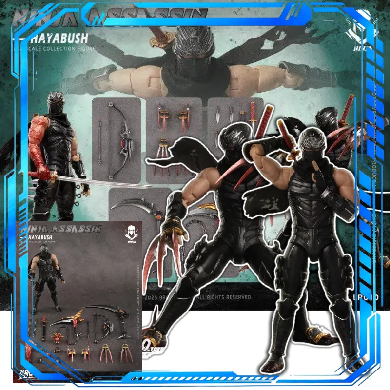 New In Stock Original BROTOYS 1/12 LR010 Ninja Assassin Falcon - Ninja Gaiden 6-inch Full Set Action Figure Model Toy Ornament