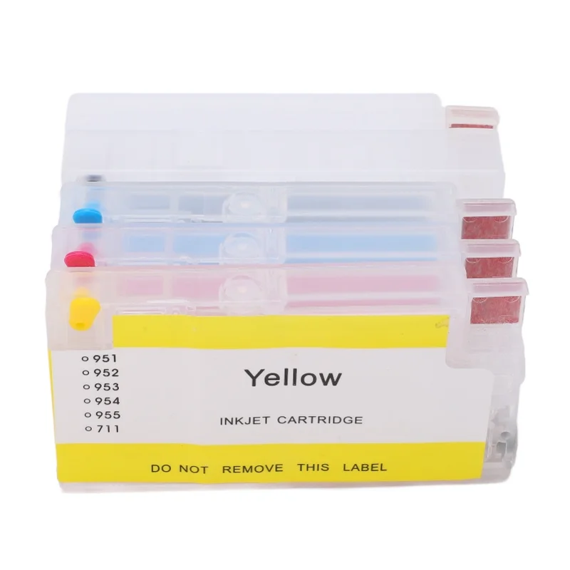 4 Colors Ink Cartridge Replacement Refill Inkjet Box Printer Accessories For Officejet Pro