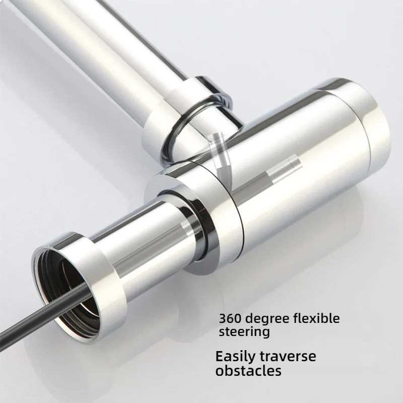 High definition 360 degree turning endoscope with 4.3-inch screen and 8.5mm pipeline auto repair inspection camera