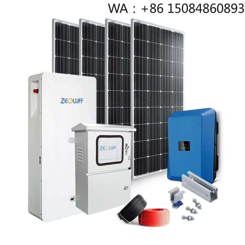 

Plug And Play SystemBalcony MicoinveteHot Sale 20Kw Hybid Enegy System 10Kw Complete Kit Off Gid P