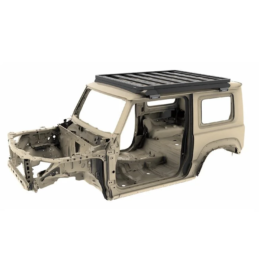 Factory Direct Black Powder Coated Aluminum Roof Rack for Jimny