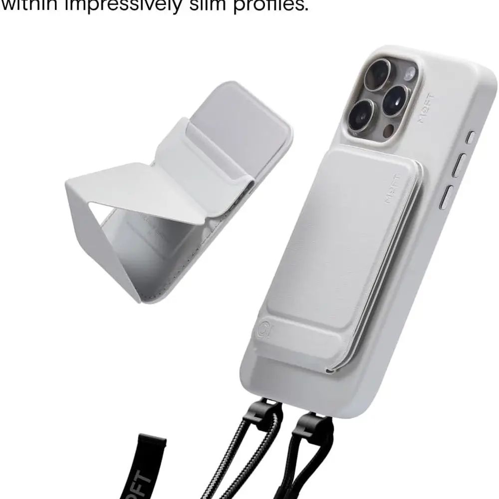 Tripé universal para telefone, suporte, cordão e capa para iPhone 15 Pro - presente ideal para homens e mulheres