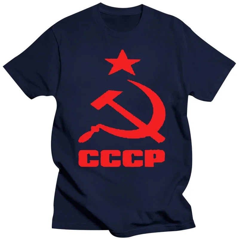 Mens kısa kollu moskova rusya erkek Tees pamuk O boyun üstleri Tee Erkekler  rus degrade T shirt erkekler sscb sovyetler birliğ