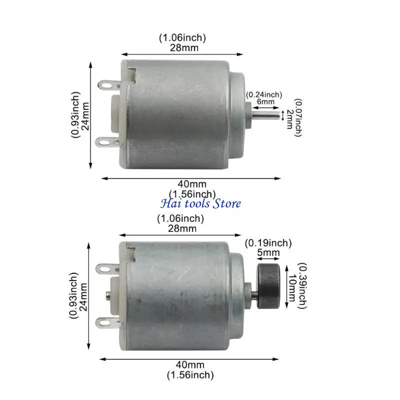 X37E Electric Mini Motor 260 Micro Motor for Remote Fly Model Toy Diy Toy Model