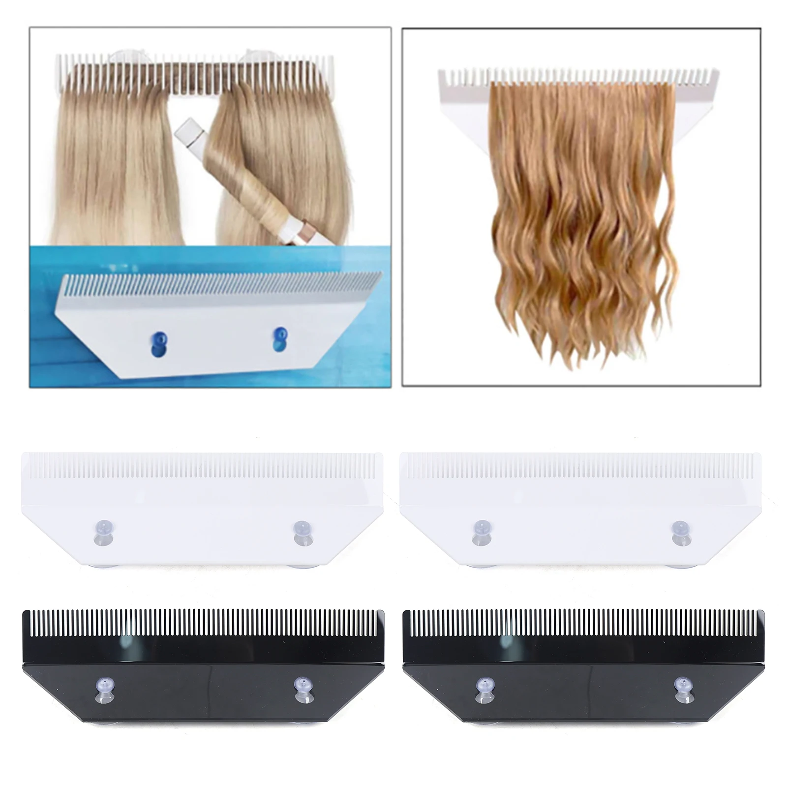 Salon Hair Extension Display Storage Holder Organizer Tool Wig Display Stand