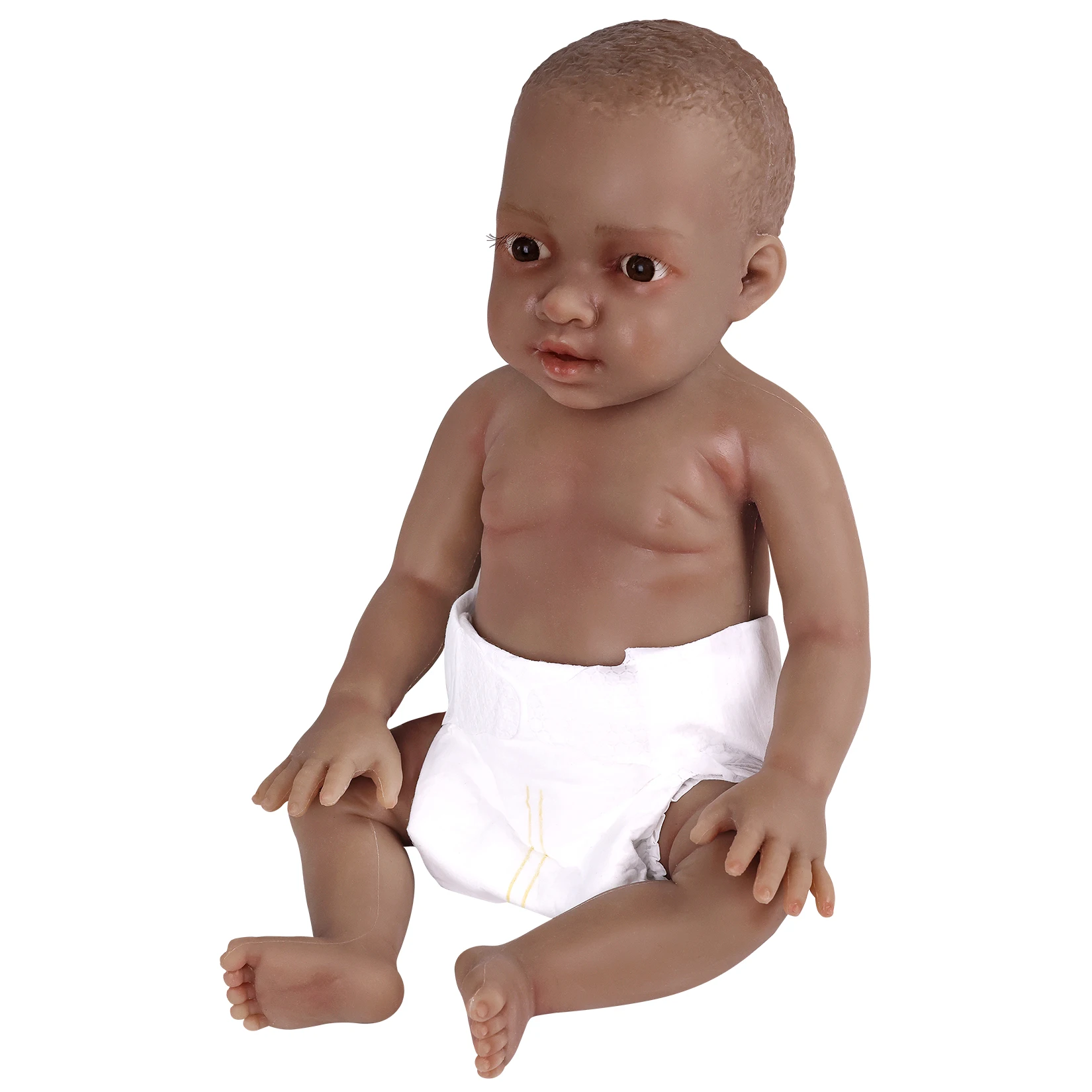 Silicone Realistic Newborn Baby Dolls Boy 43CM Silicone Full Body Soft Touch Toys and Gift for Kids