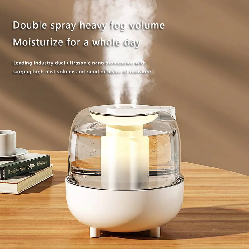 4L Air Humidifier Large Capacity Air Atomizer Ultrasonic Aroma Diffuser Cool Mist Maker USB Humificador Purifier Portable Spray