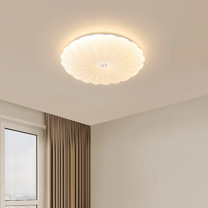 Full spectrum eye protection shell ceiling light, Italian minimalist no stroboscopic living room main light