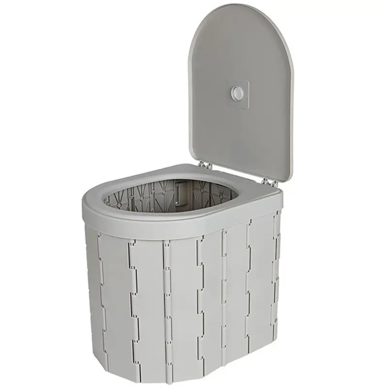 

Портативный туалет B03C для кемпинга, удобный складной туалет для автомобиля, для путешествий, для взрослых, детей и пожилых людей, с защитой от запаха.