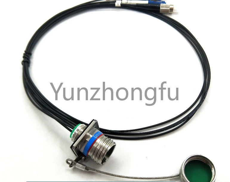 J599/20kc04a1n Field Optical Cable Adapter Cable 4-Core Waterproof Optical Fiber Aerial Plug to LC/FC