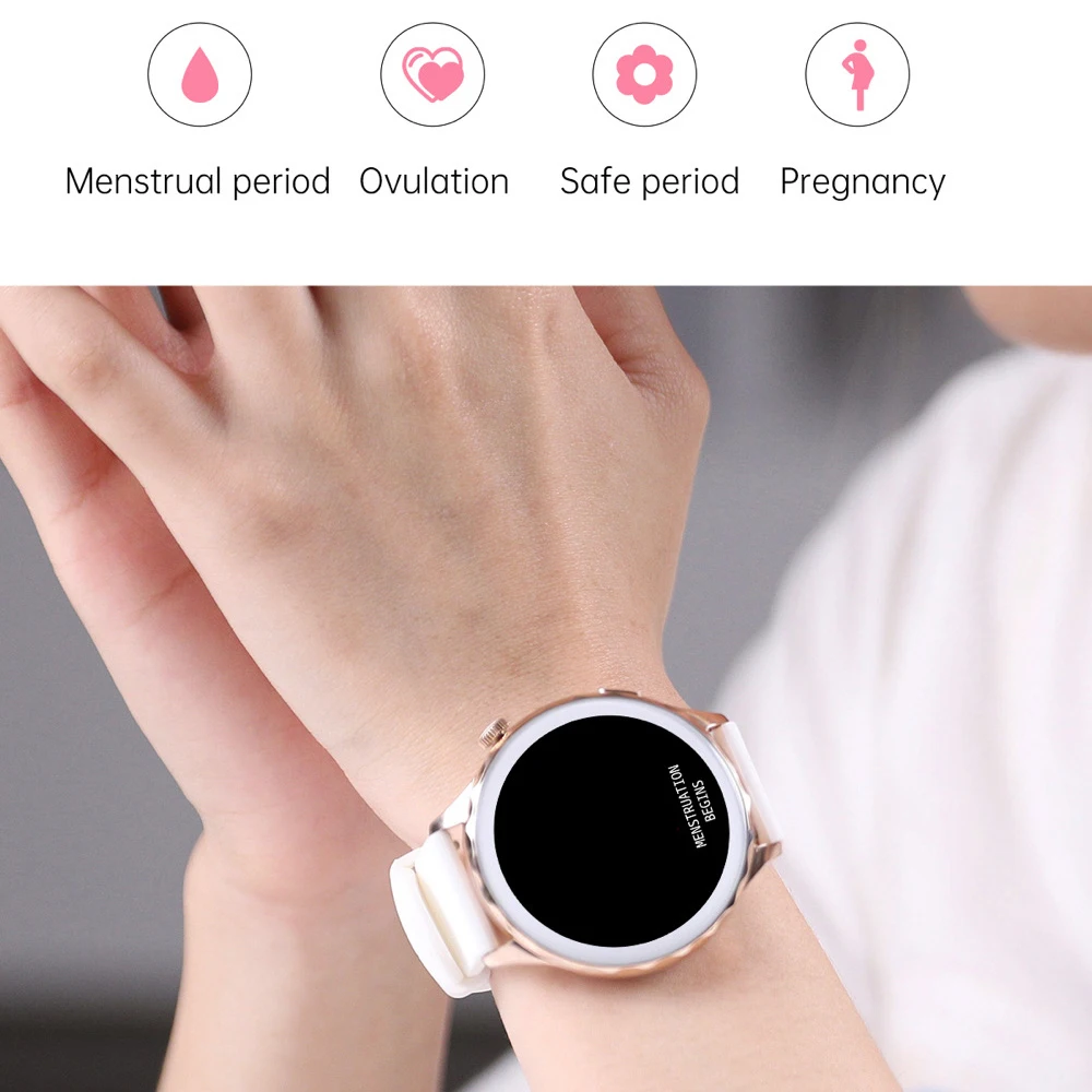

1.32" Smart Watch Women Blue Tooth Call Smartwatch 2023 Original Lady Watches Sports Fitness Heart Rate Waterproof Bracelet