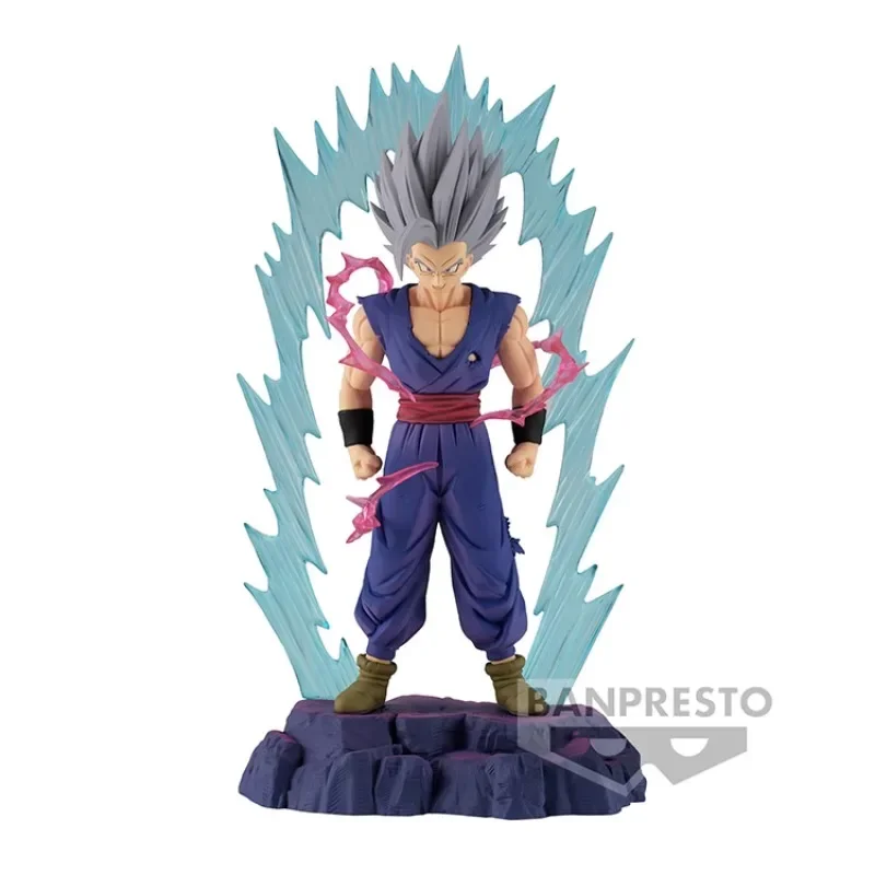 Bandai Original BANPRESTO Anime Dragon Ball History Box vol.8 Son Gohan Action Figure Collectible Model Toys