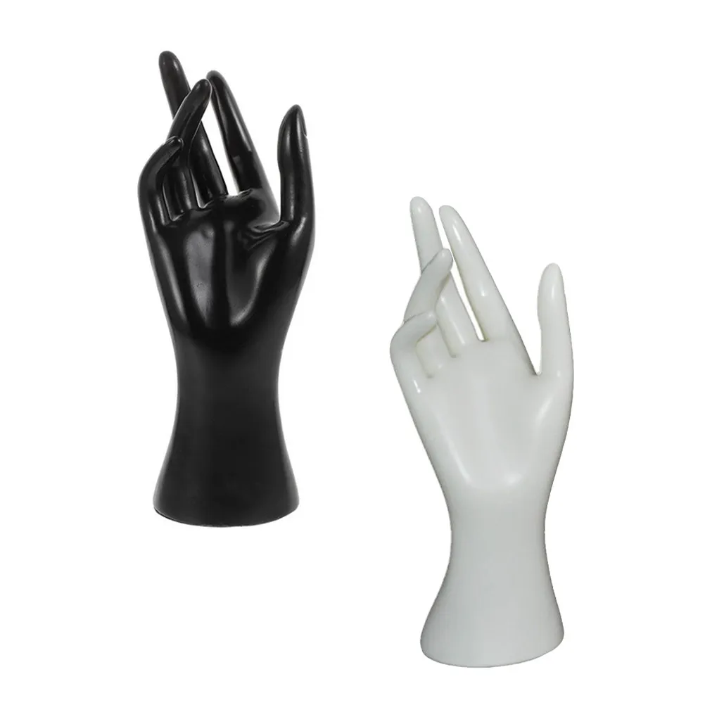 

2pcs Display Racks Jewelry Holder For Rings Bracelets Pendants Organizer Stand Decorative Storage Rack Hand Rack Showcase