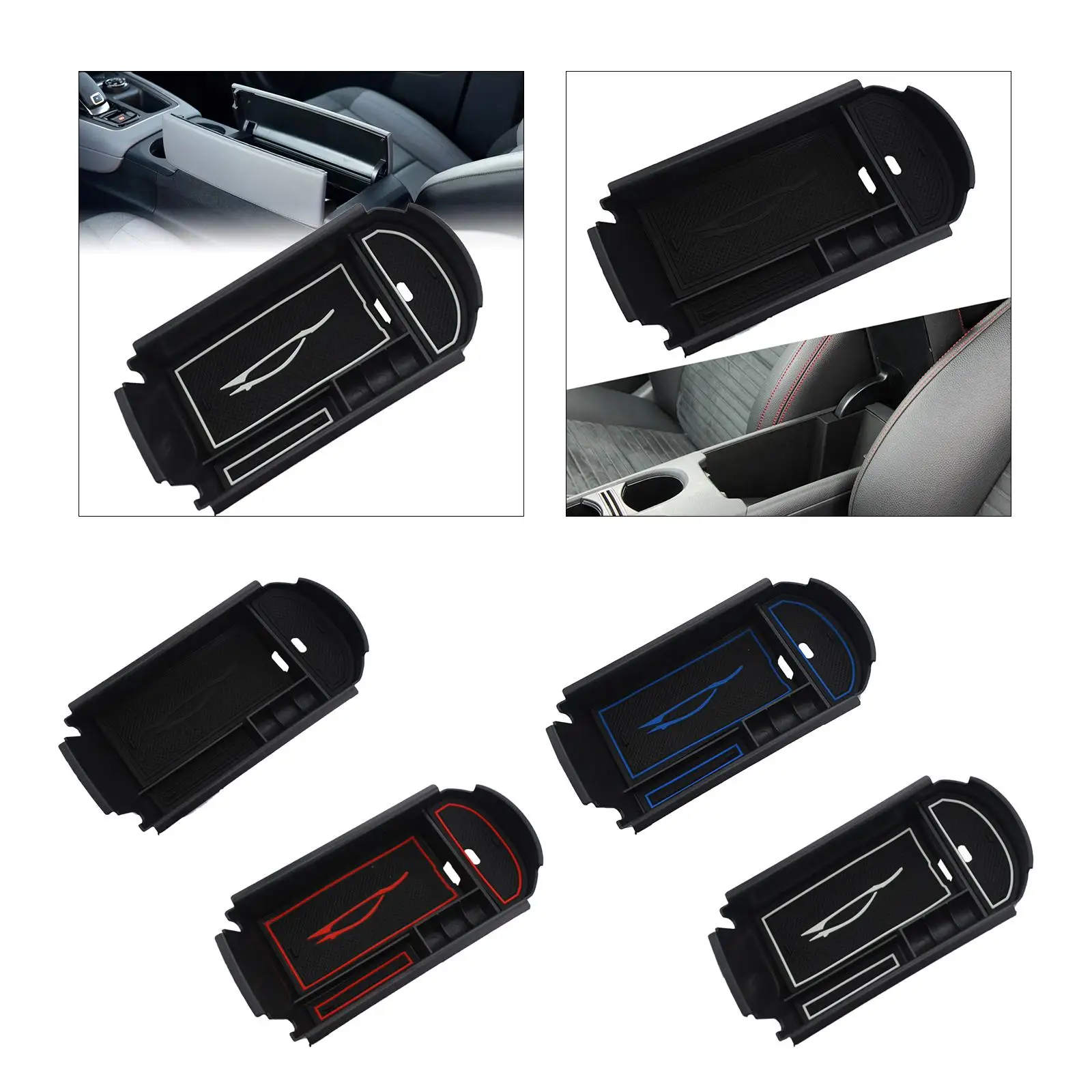 

Center Console Organizer Replace Parts Decorative Parts Armrest Storage Box Accessories Hidden Storage Box for Toyota Chr