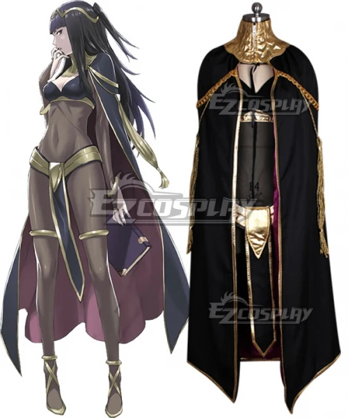 Fire Emblem Awakening Tharja Black Women Suit Halloween Party Adult Bodysuit Christmas Carnival Jumpsuit Cosplay Costume E001